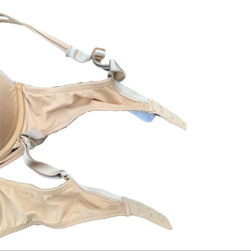 Chantelle bra lined tan bundle size 32 C - Picture 4 of 7